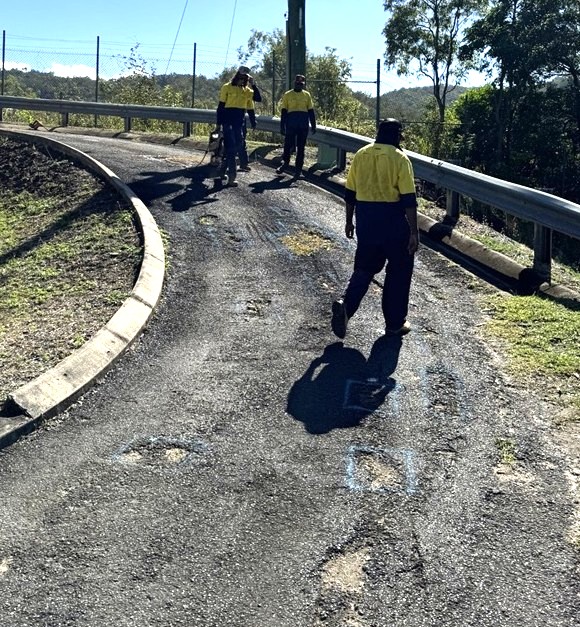 20260518-sewerage-treatment-plant-roading-repairs-team-at-work.jpg