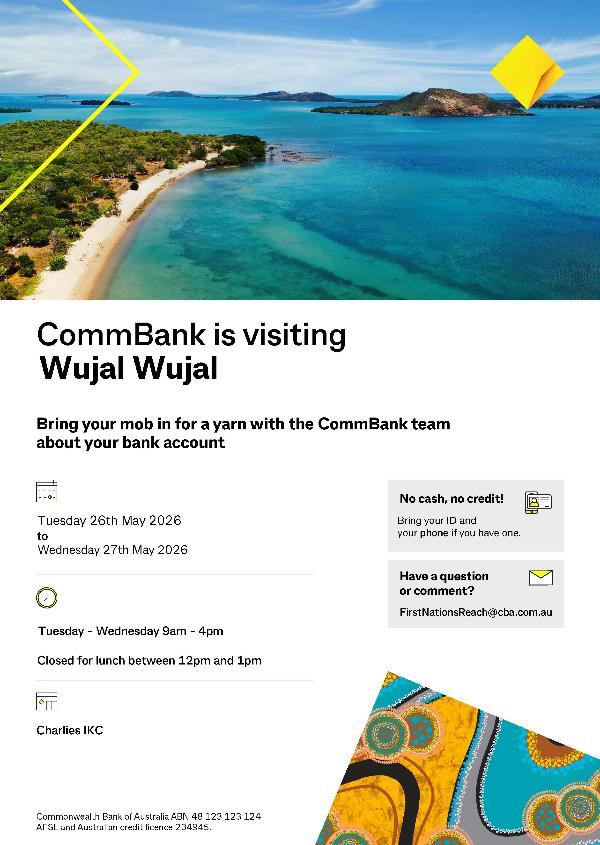 20260512 Banking Services notice Wujal Wujal May 26.jpg